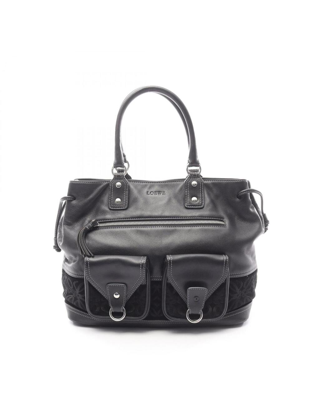 Loewe Anagram Handbag Leather Suede #273348L60B